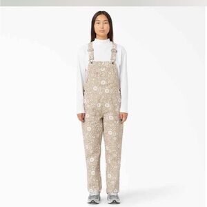 Dickies Ellis Duck Floral Overalls